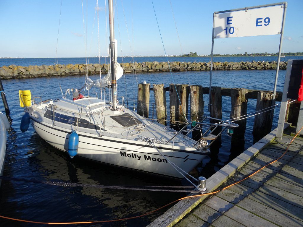 Segeln it der USC-Yacht auf der Ostsee. Molly Moons erster Zweitagestörn ab Eckernförde