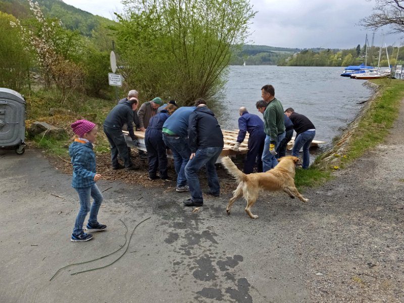 Neuer Ponton in 2015, Bild 11