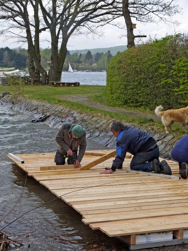 Neuer Ponton in 2015, Bild 13