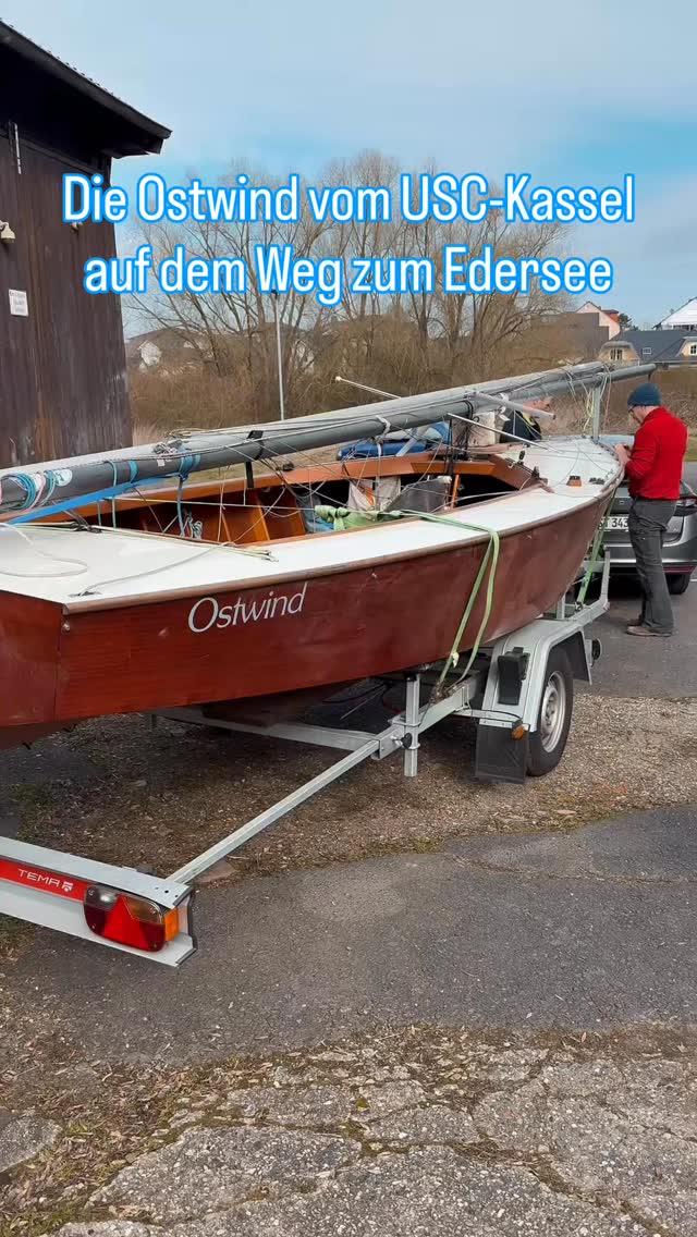 Ostwind geht an den Edersee