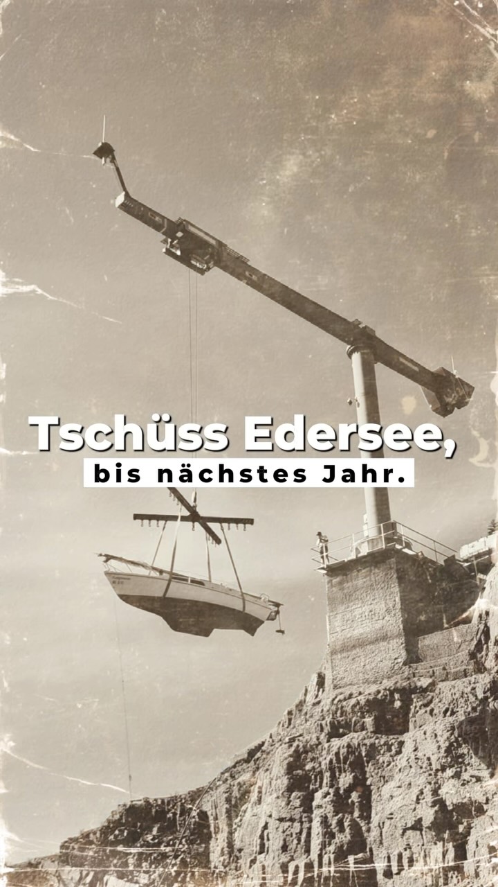 Tschüss Edersee: Saisonende 2026