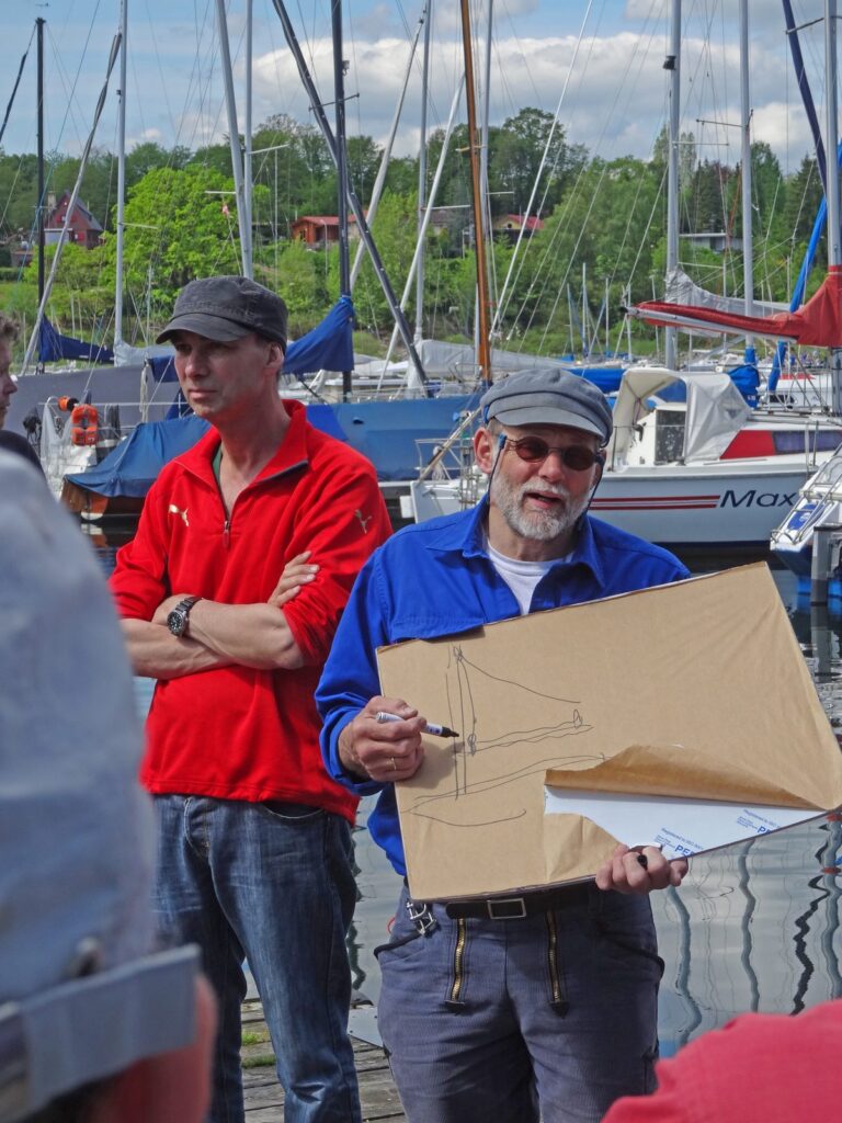 Verstehen und mitdenken. Das Rigg wird in seinen Grundfunktionen für alle Boote erklärt