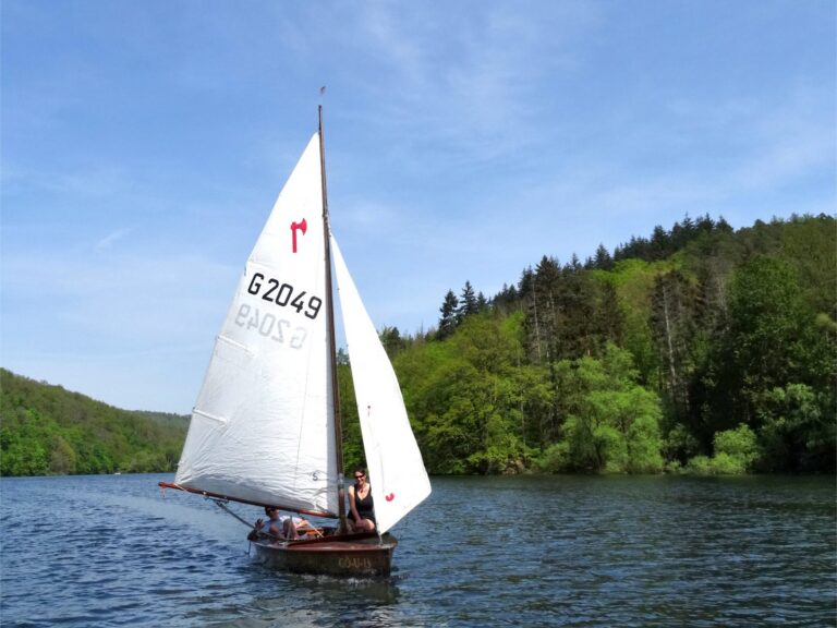 Ansegeln 2024. Bei Vollstau ging es am 1. Mai  Richtung Ederzufluss bei Herzhausen